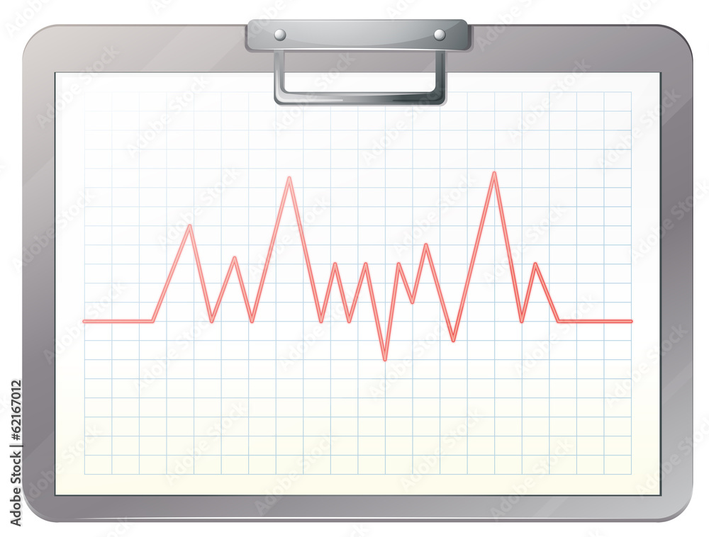 A medical nurse file with a record A medical nurse file with a record