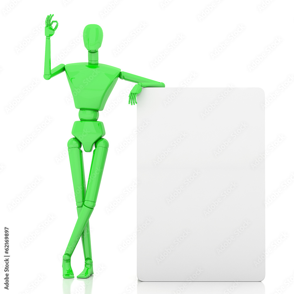 3d man leaning on something and showing okay hand gesture 3d man leaning on something and showing okay hand gesture