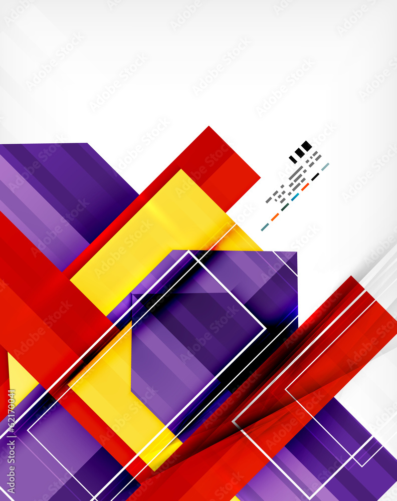 Geometric shape abstract business template Geometric shape abstract business template