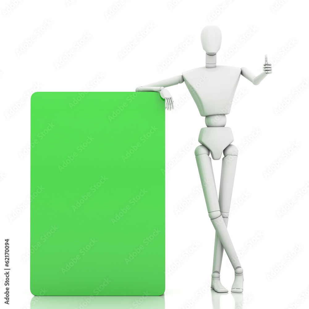 3d man leaning on something and giving thumbs up sign 3d man leaning on something and giving thumbs up sign