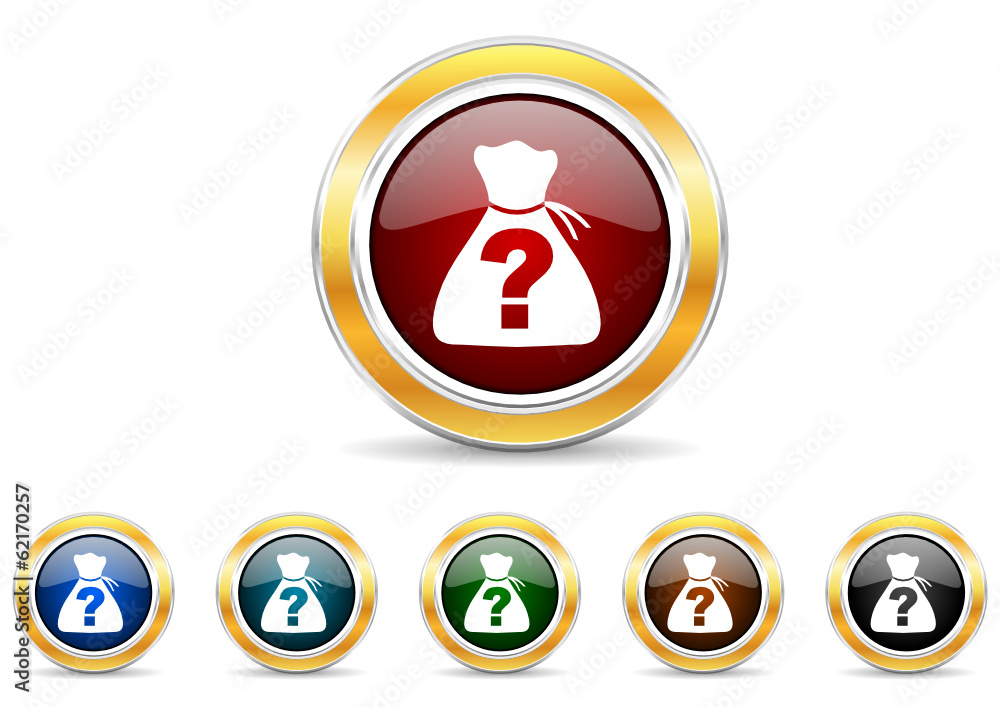 riddle icon vector set riddle icon vector set