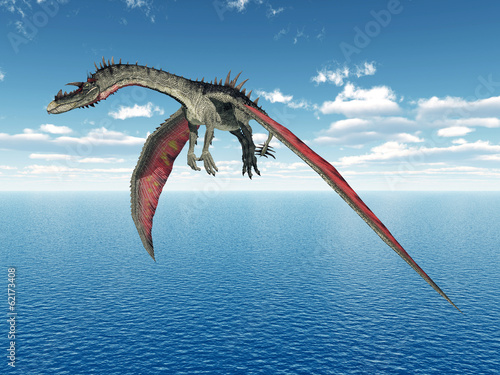 Canvastavla Flying Dragon