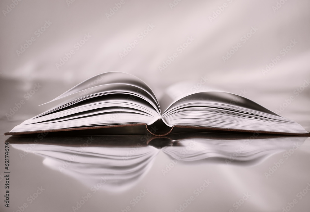 Fototapeta premium Open book