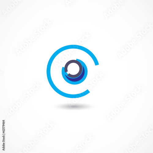 eye icon vector