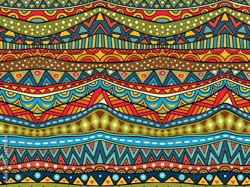 Abstract Ethnic Pattern