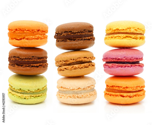 Fototapeta Naklejka Na Ścianę i Meble -  Macaron french pastries