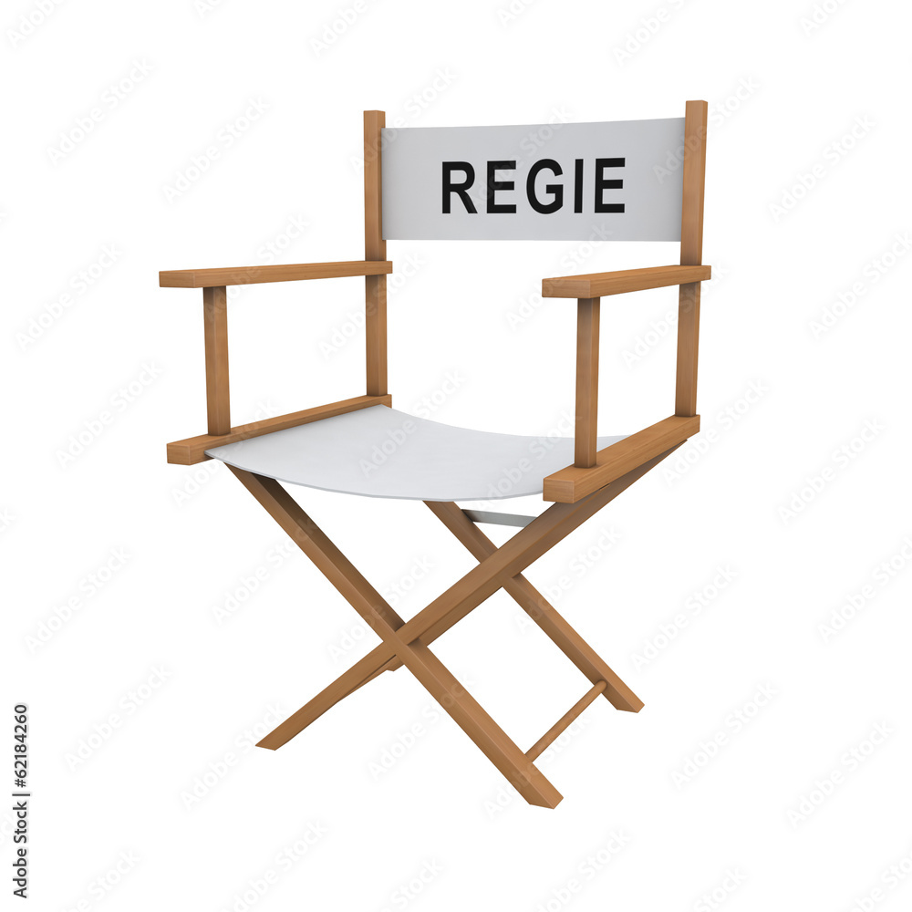 3D Icon Regiestuhl 3D Icon Regiestuhl