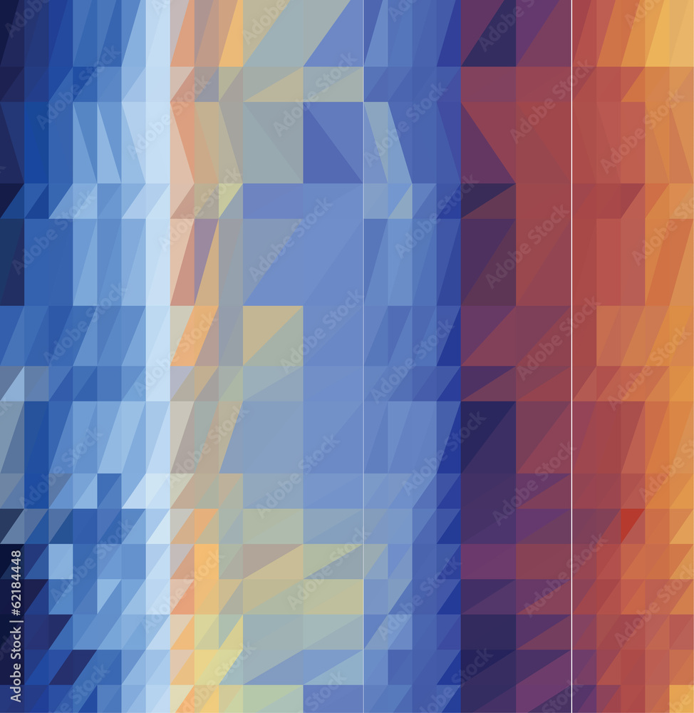 Obraz premium triangles colorful background