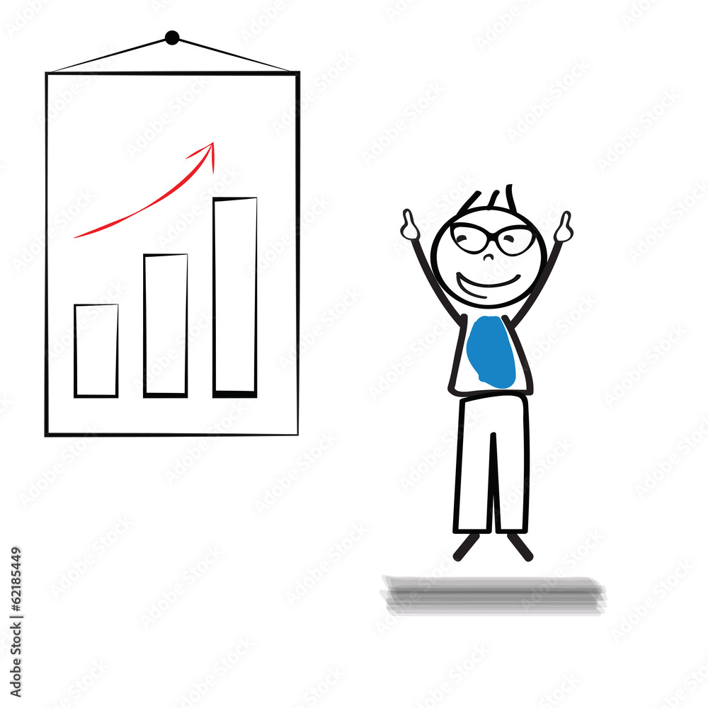 Success smiling businessman Success smiling businessman