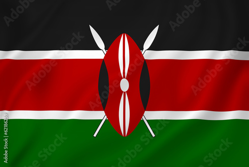 Kenya flag photo