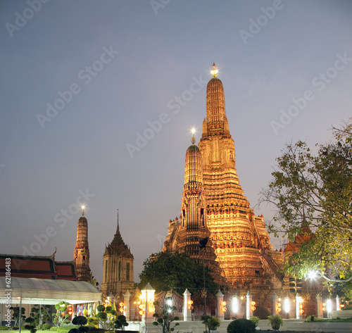 Prang of Wat Arun  Bangkok  Thailand