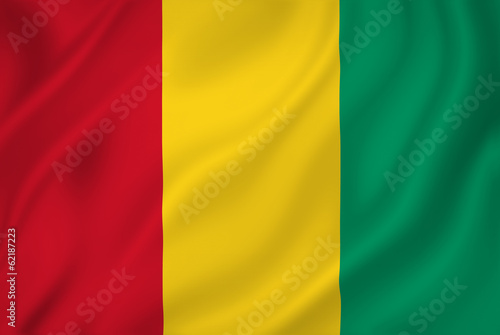 Guinea flag photo