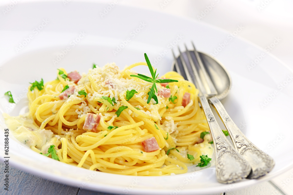 Spaghetti carbonara