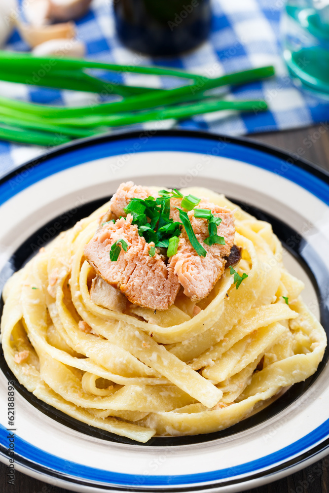 Salmon pasta Salmon pasta