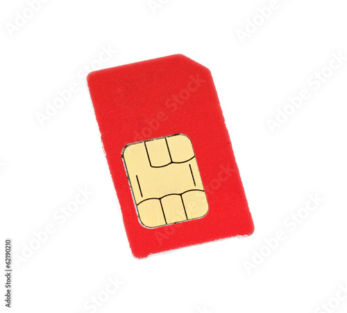 SIM card photo