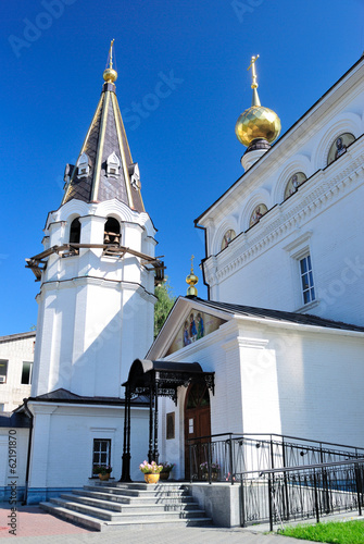 Gorodets (Russia). Fyodorovskaya church in Feodorovsky monastery