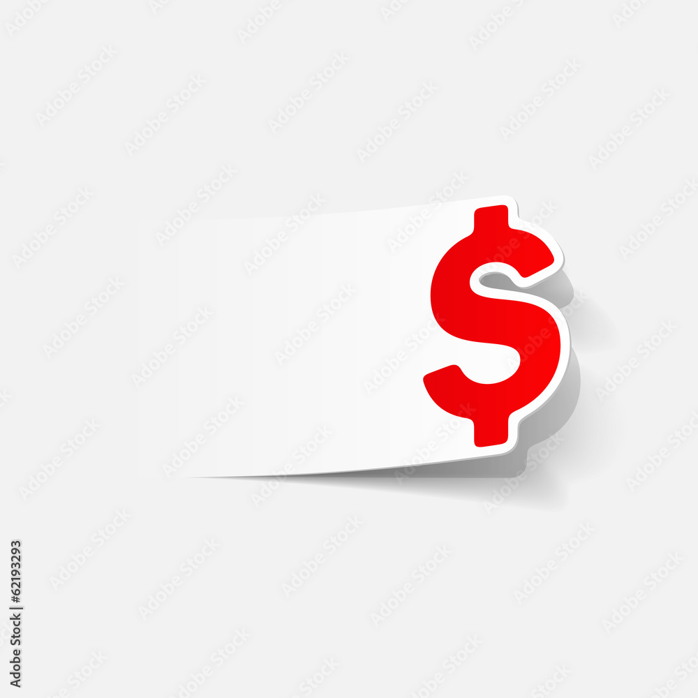 realistic design element: money realistic design element: money