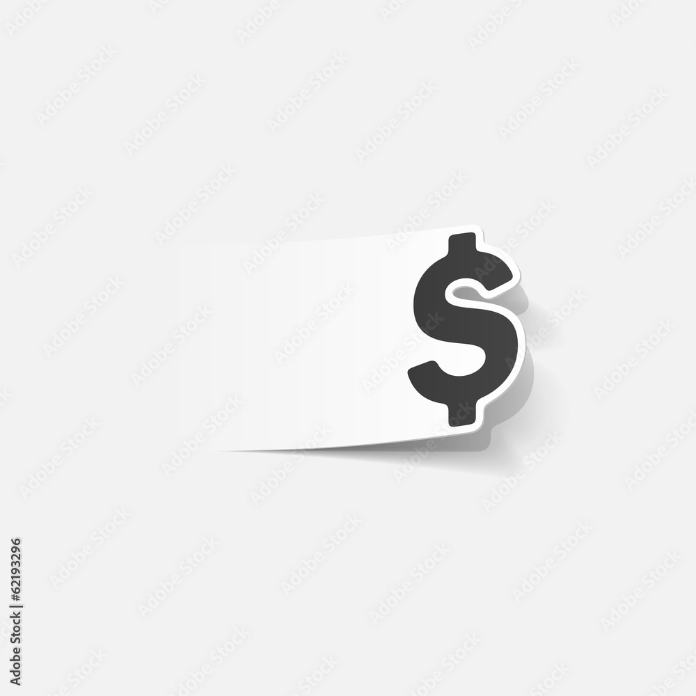 realistic design element: money realistic design element: money