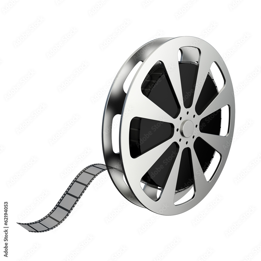 Fototapeta premium 3D Icon Filmrolle