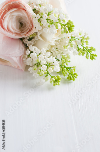delicate festive wedding bouquet