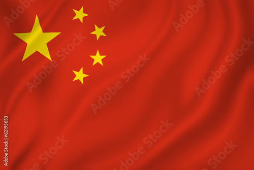 Chinese flag photo