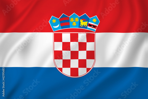 Croatia flag #62195683