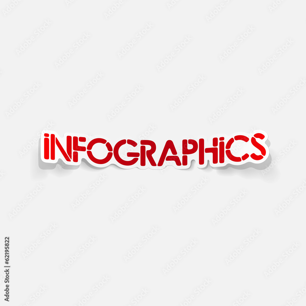 realistic design element: infographics realistic design element: infographics