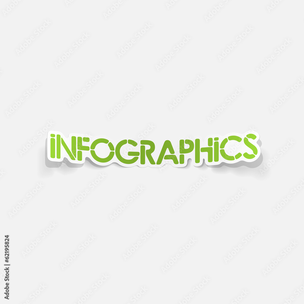 realistic design element: infographics realistic design element: infographics