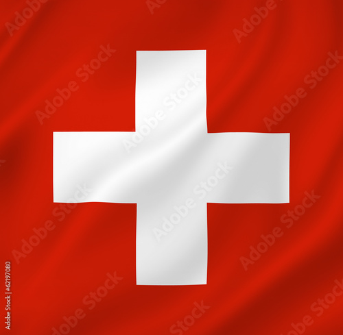 Fotografie Swiss flag