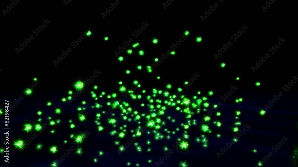 Falling Balls - Green Falling Balls - Green