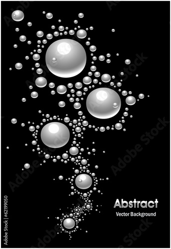 Abstract mercury Background silver