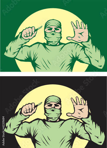 Stylized surgeon