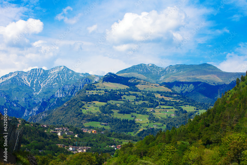 tipical Italian mountain landscape