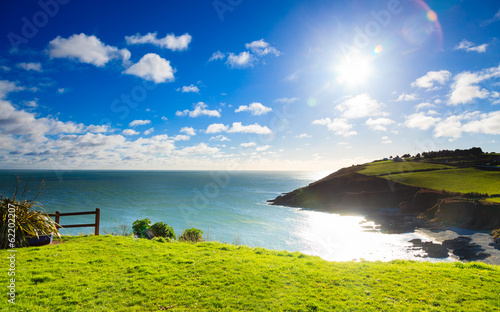 Irish landscape. coastline atlantic coast County Cork, Ireland © Voyagerix