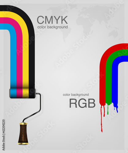 CMYK and RGB vector