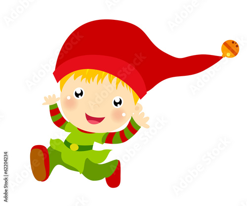 Cute Christmas elf