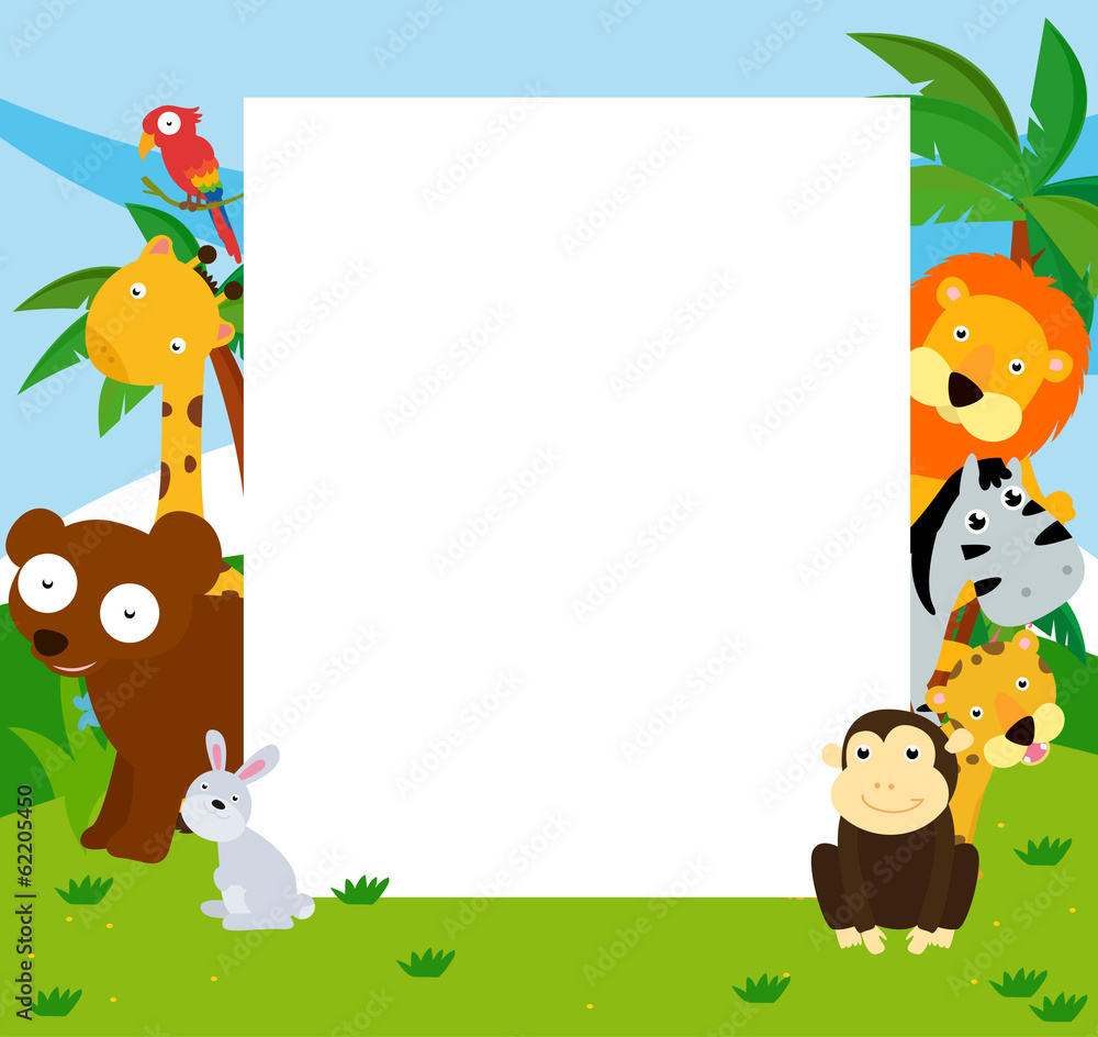 Naklejka premium Animals