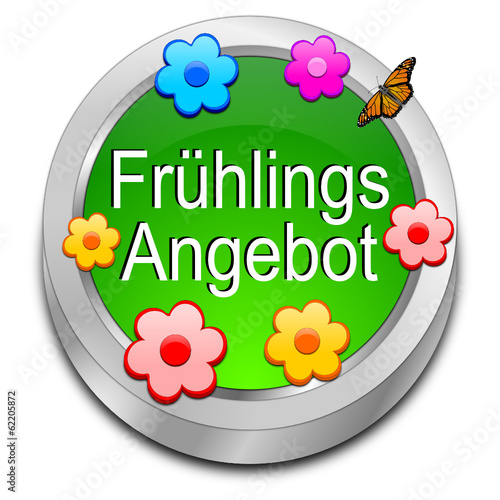 Frühlings Angebot Button