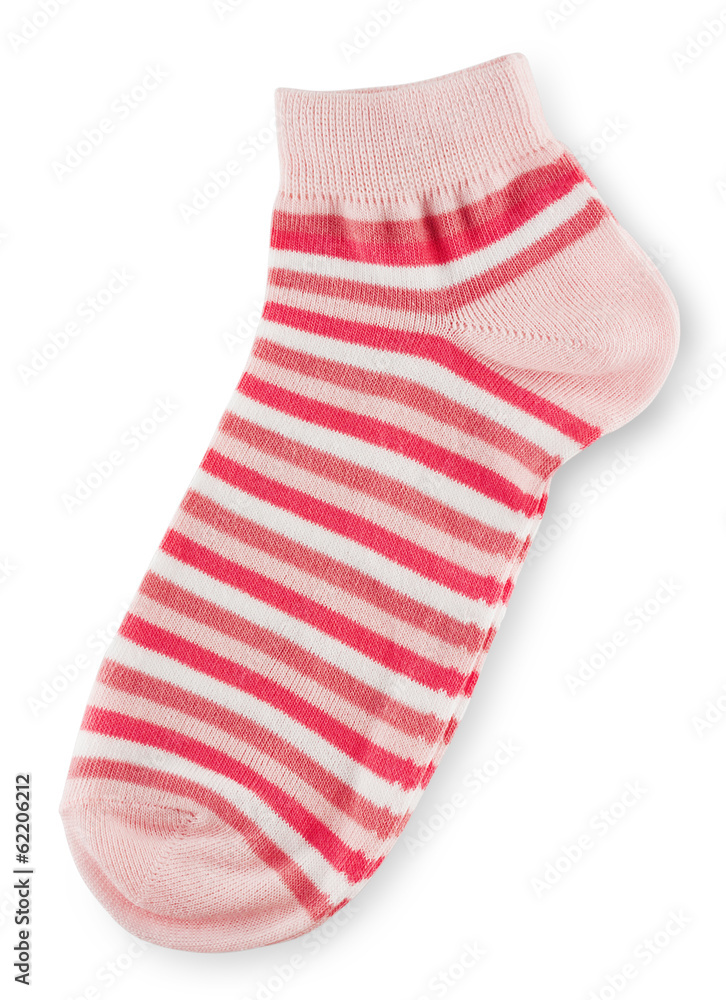 Fashionable pair of pink striped Fashionable pair of pink striped