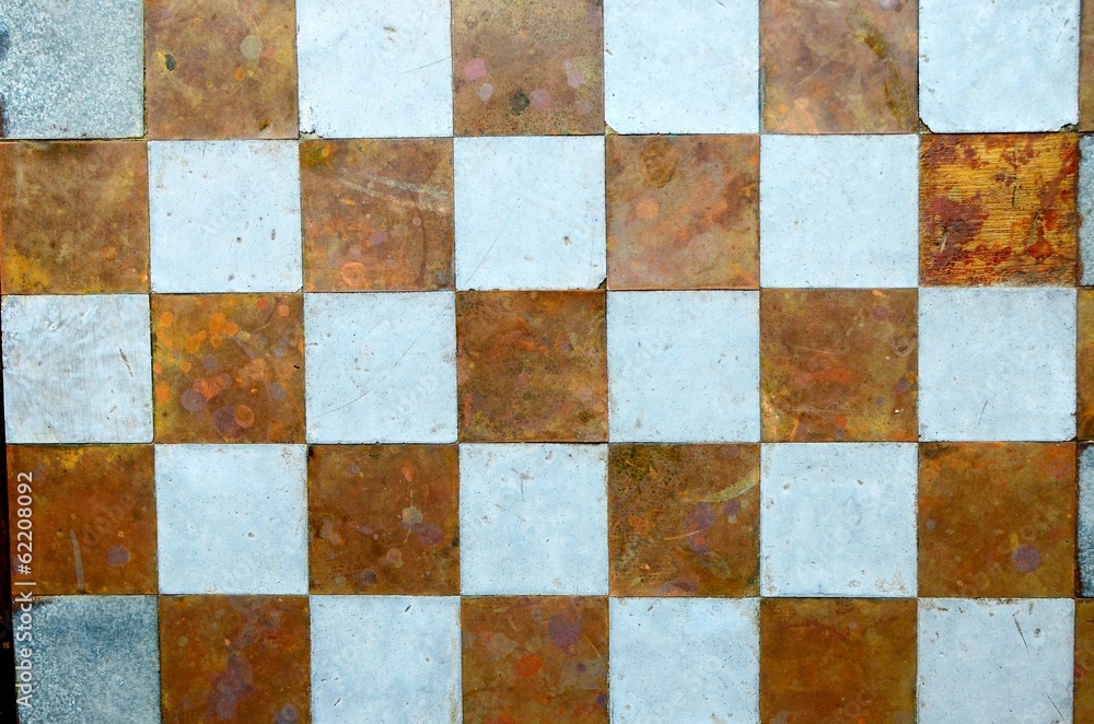 Chess pattern wall Chess pattern wall