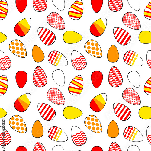Colorful red yellow white m...