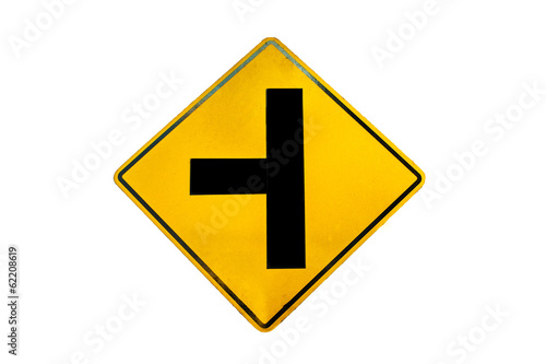 Free Download road sign on background,junction sign,intersection, crossroad. - GFXLoad