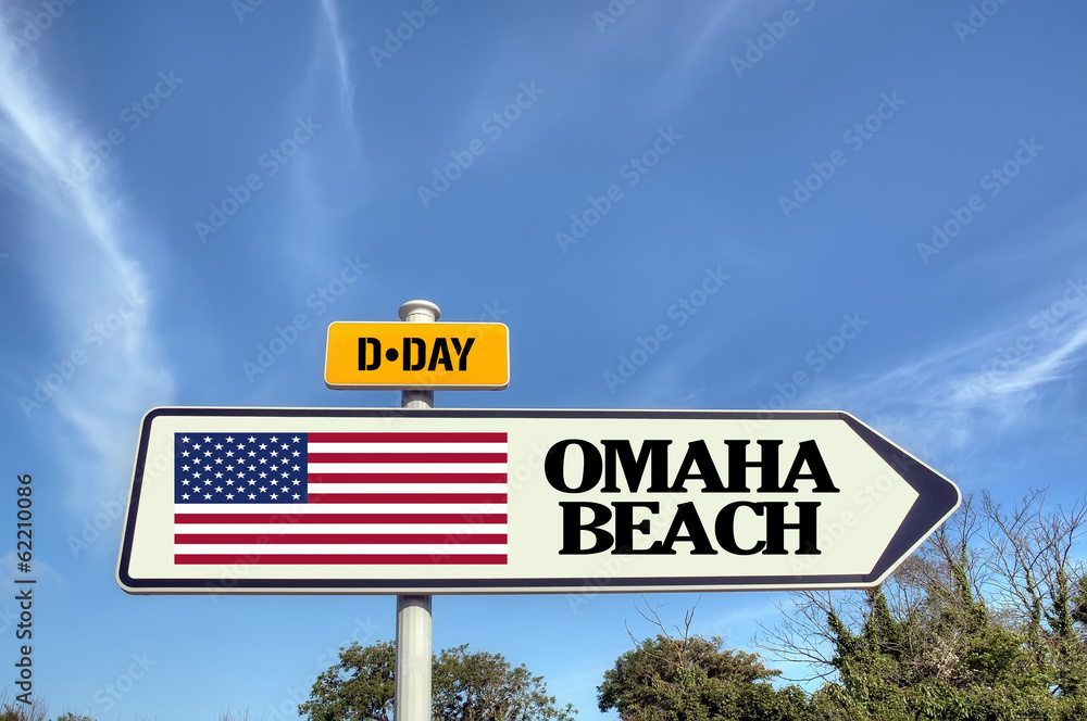 Fototapeta premium France, Normandy - d-day - Omaha beach