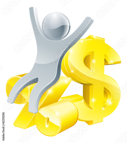 Dollar percentage rate apr person