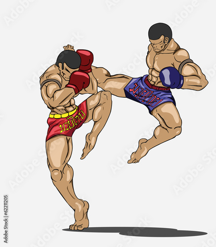 Muay thai. Martial art