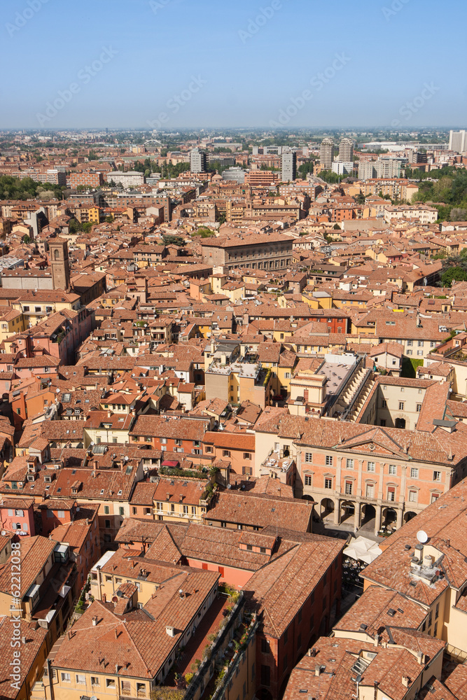 Bologna. Aerial view