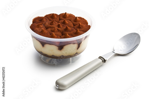 Tableau sur toile dessert tiramisu