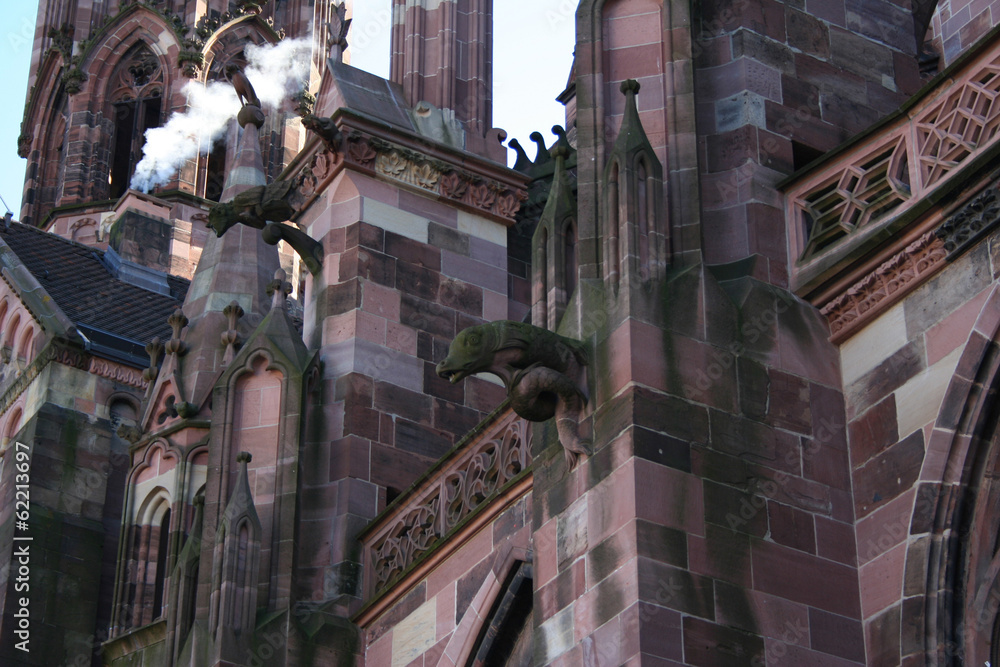 Naklejka premium Gárgola