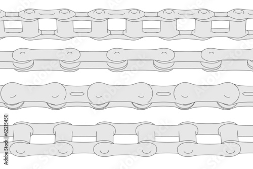 cartoon image of bike chains