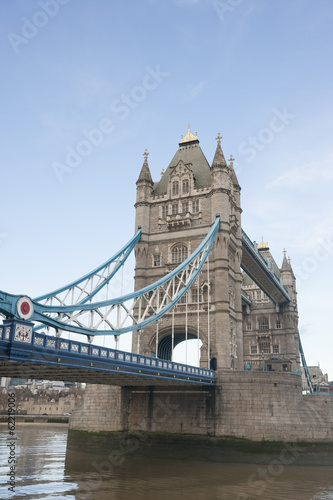 Tower Bridge and the River Thames  London  UK